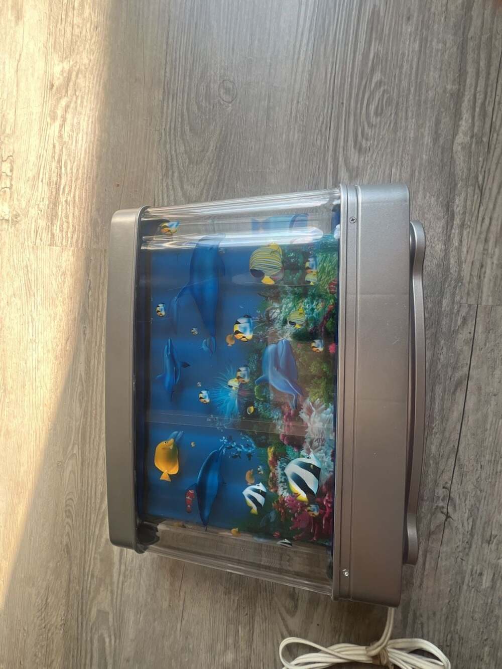 Artificial Tropical Fish Aquarium Lamp Virtual Ocean in Motion Night Light